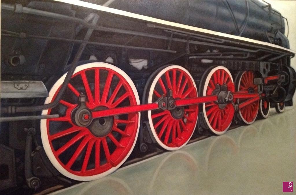 quadri in vendita online - Locomotive