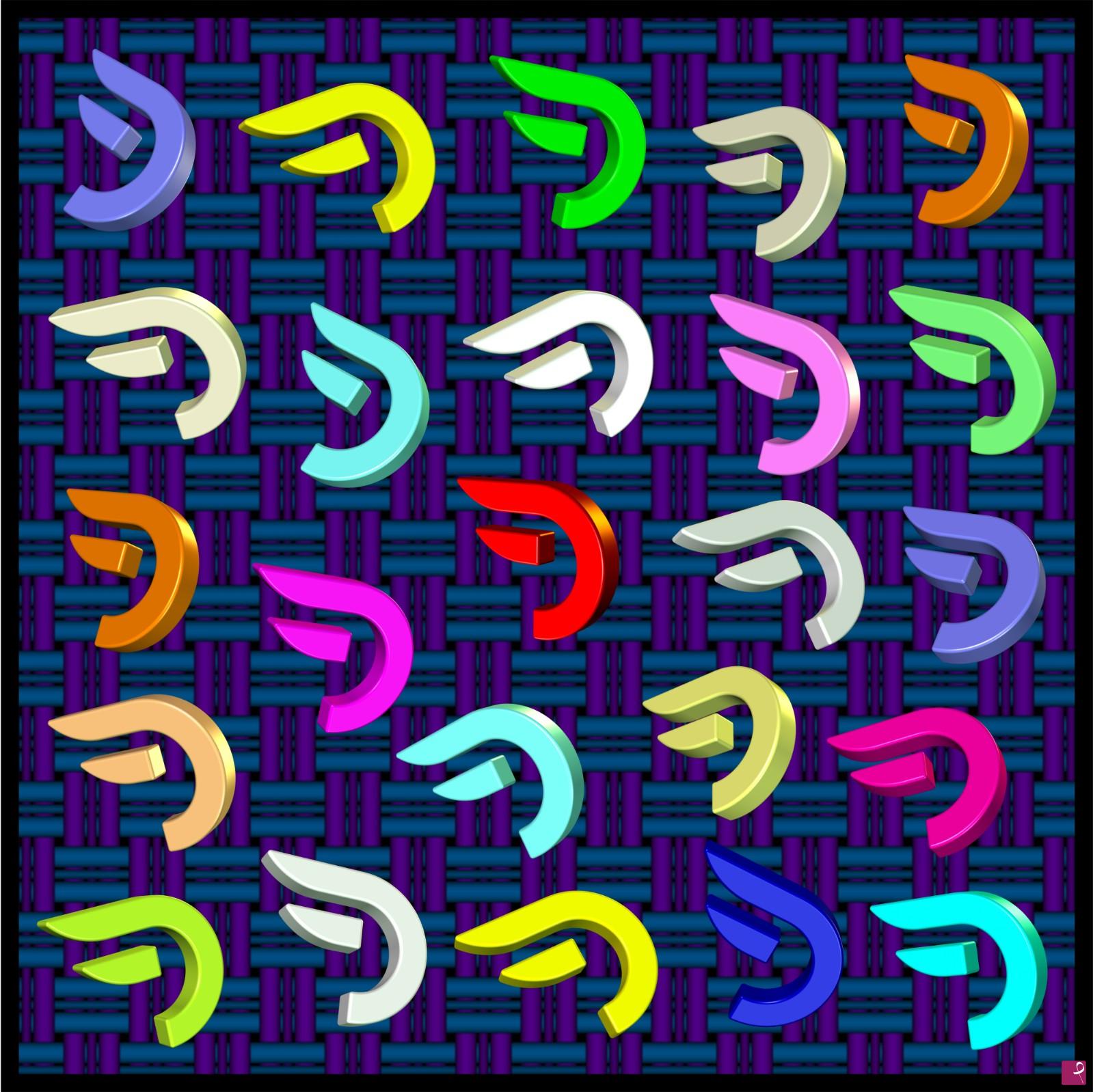 quadri in vendita online - Logo color