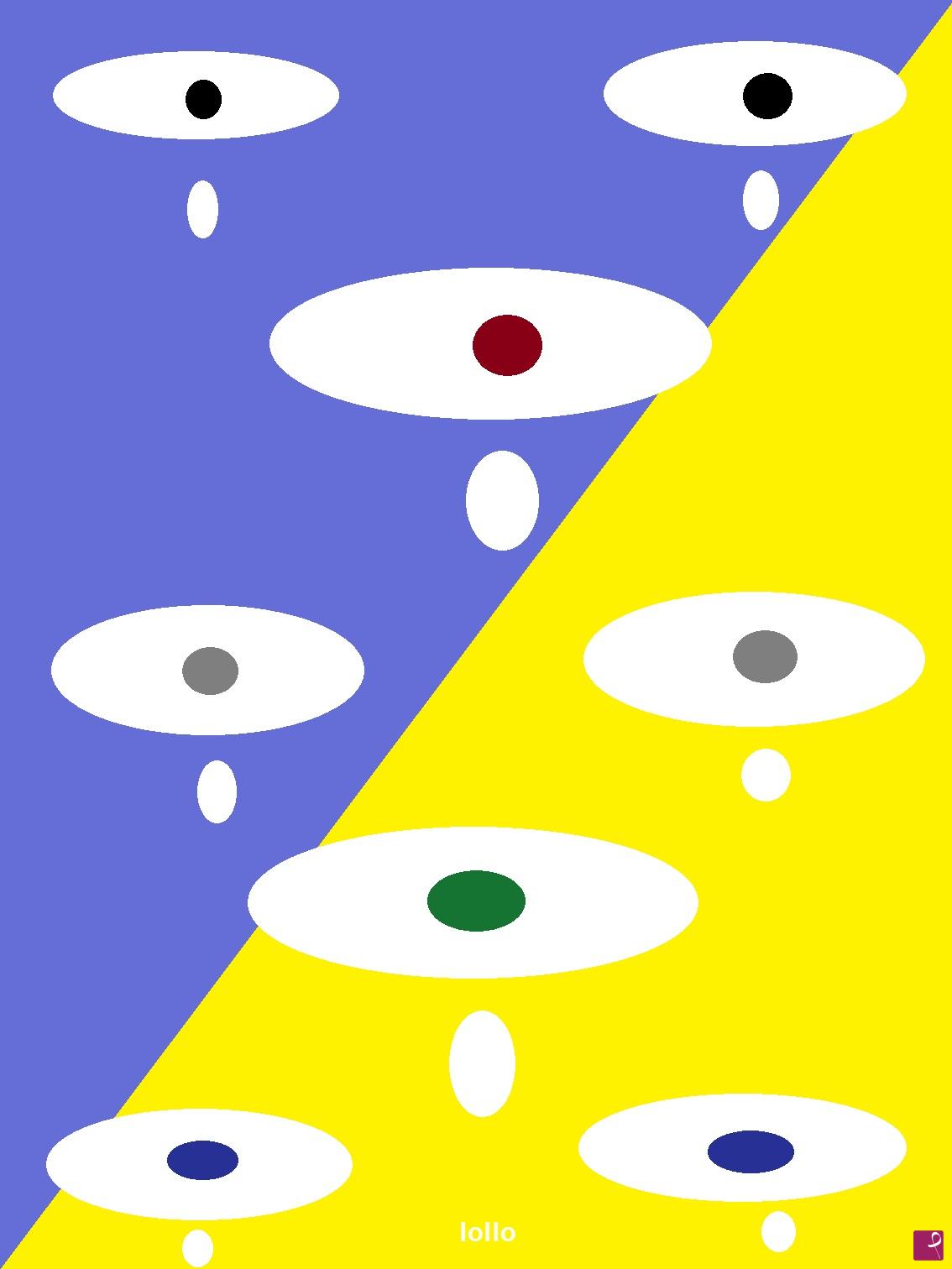 quadri in vendita online - LOLLO LENO 73 (WEEPING EYES)