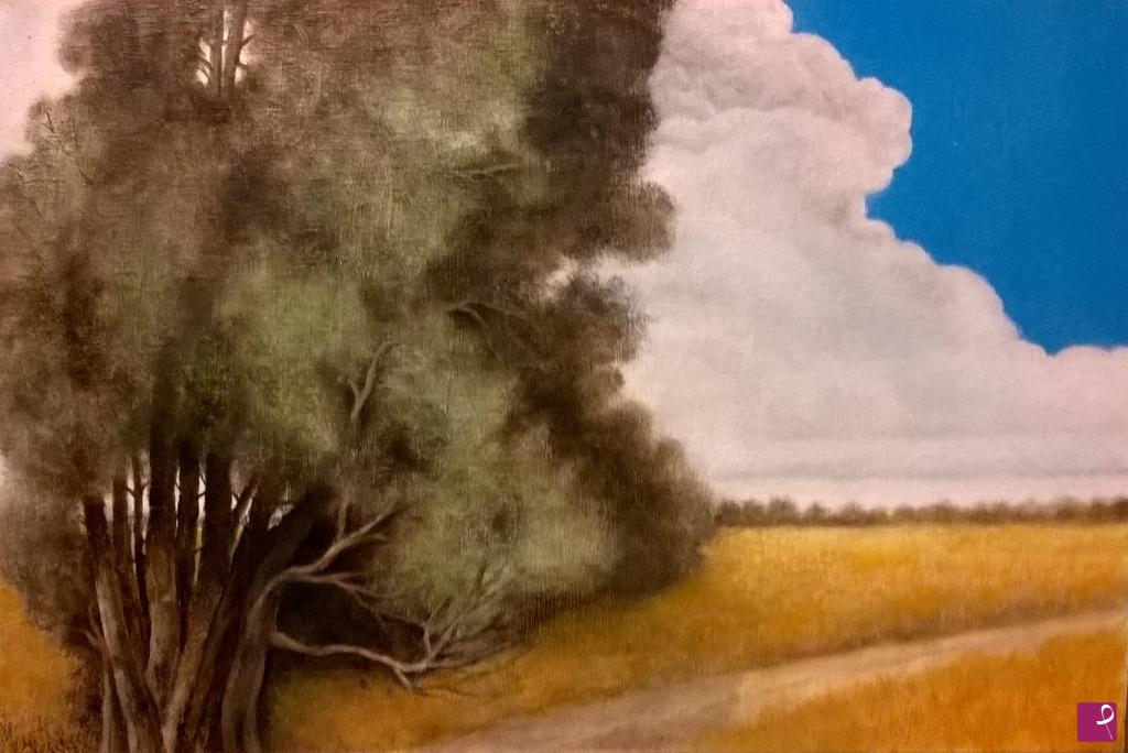 quadri in vendita online - l'ombra del grande albero