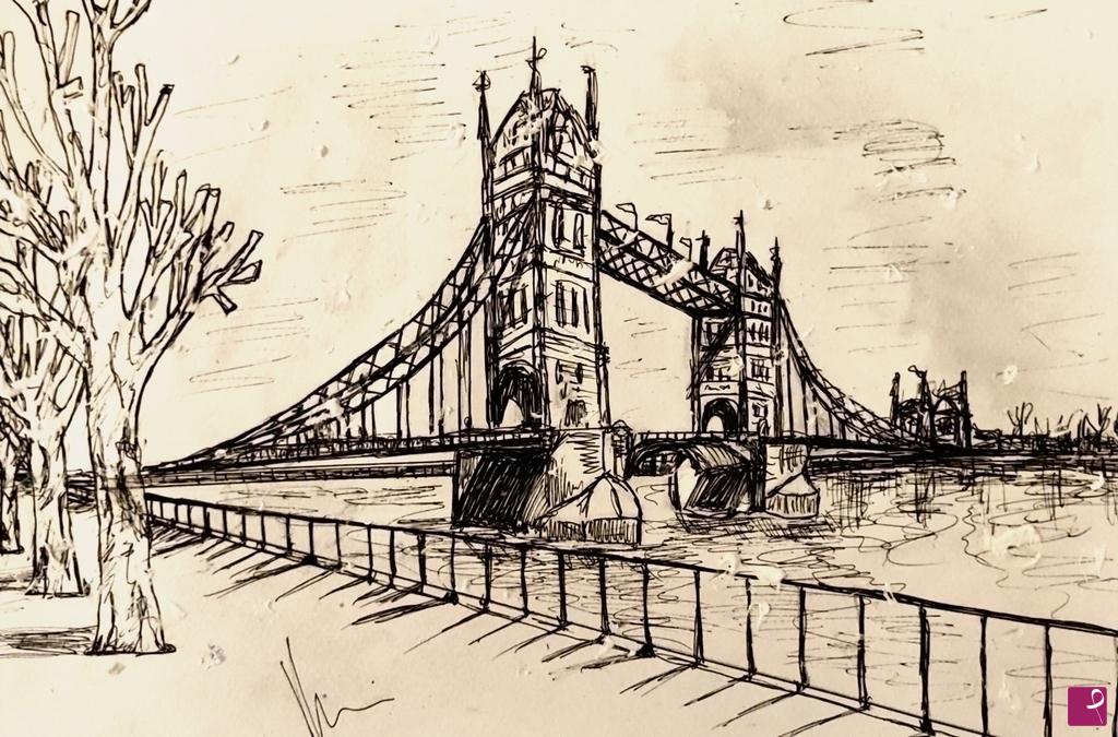 quadri in vendita online - London bridge
