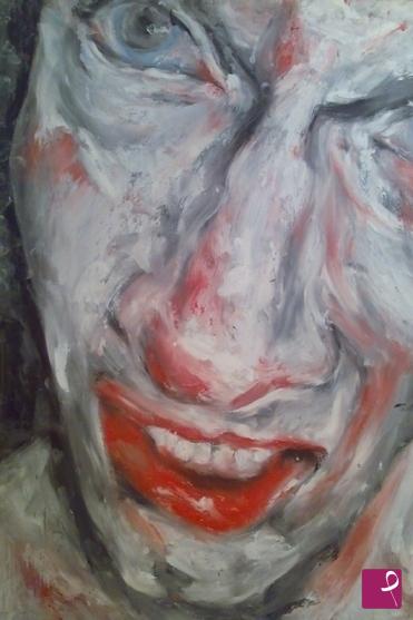 quadri in vendita online - Long Face