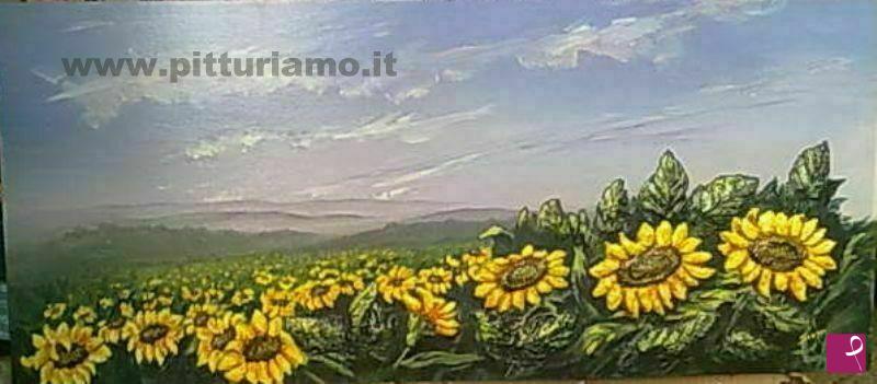 quadri in vendita online - L'oro della Maremma