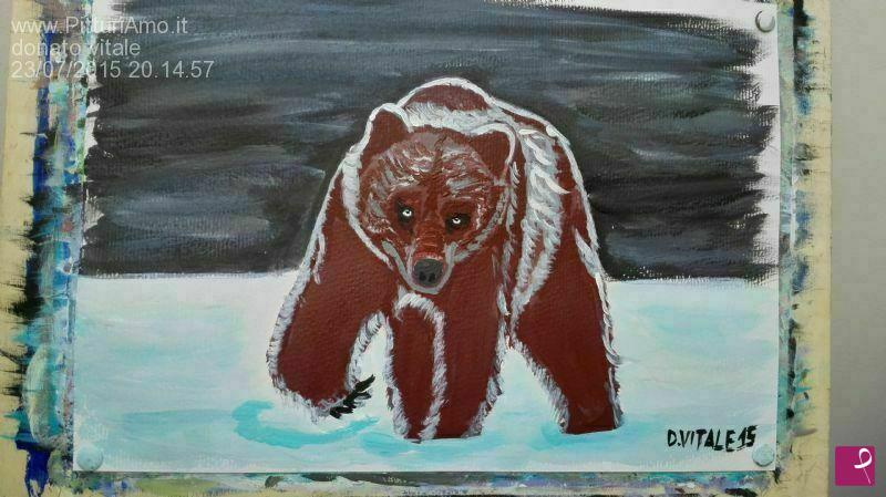 quadri in vendita online - l'orso