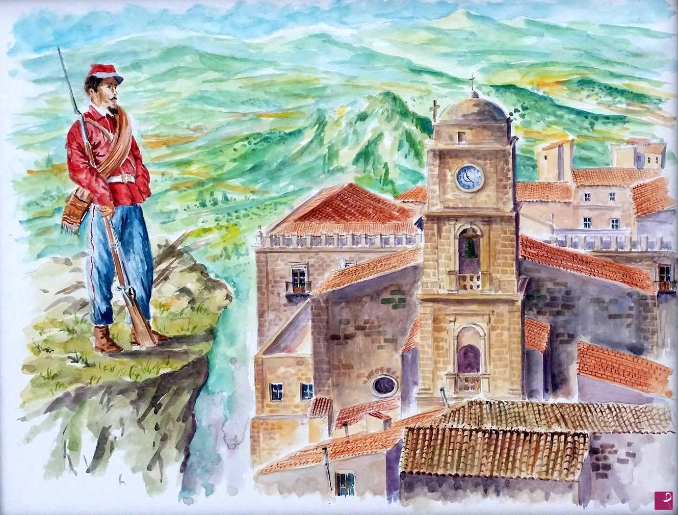 quadri in vendita online - L'osservatore Garibaldino - Leonforte (EN)