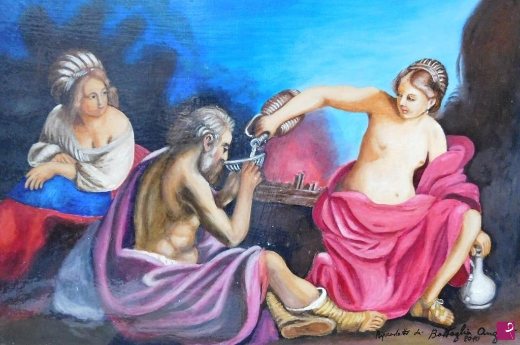 quadri in vendita online - Lot e le Figlie