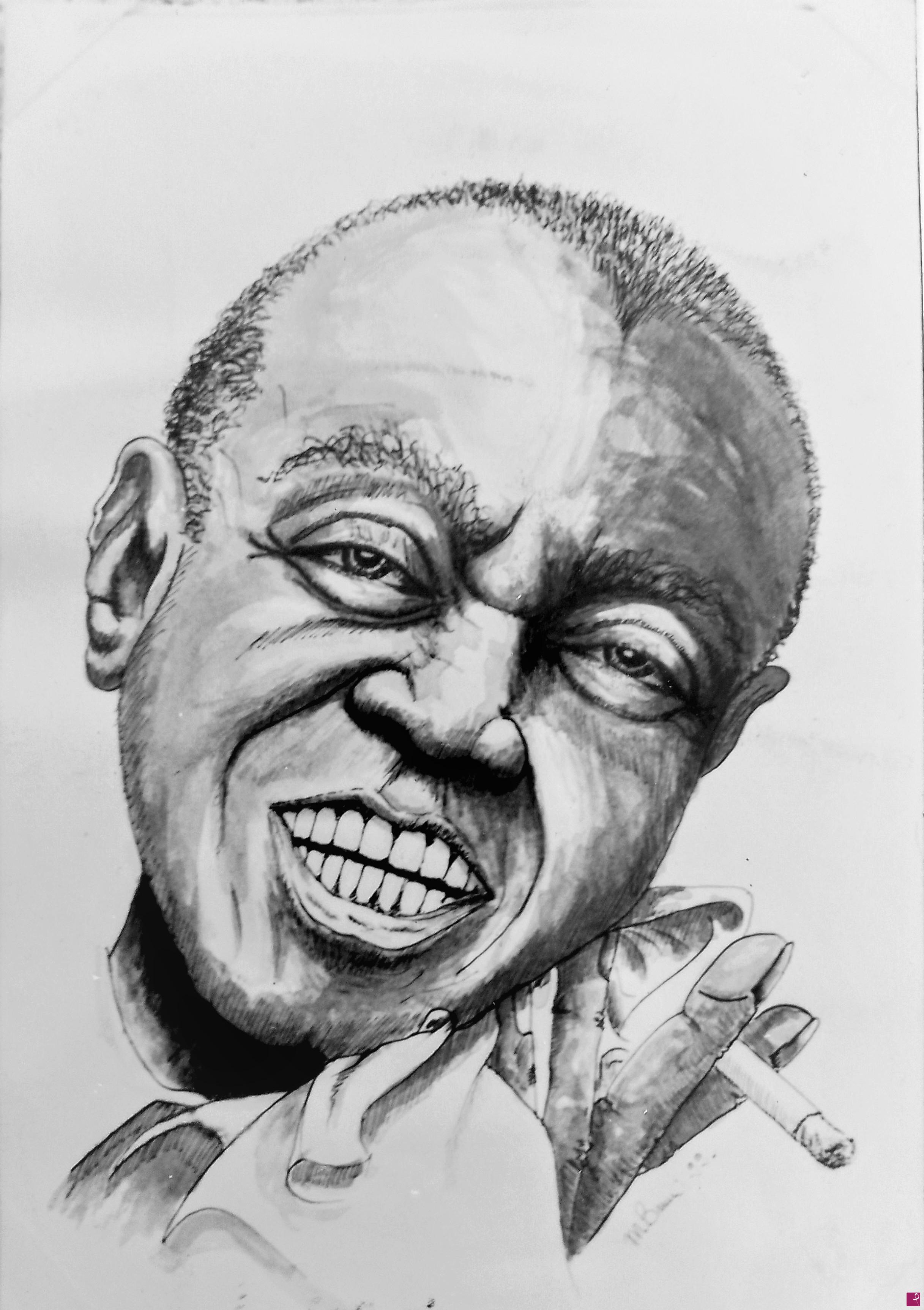 quadri in vendita online - Louis Armstrong 1