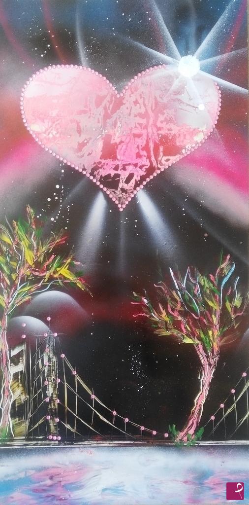 quadri in vendita online - Love city