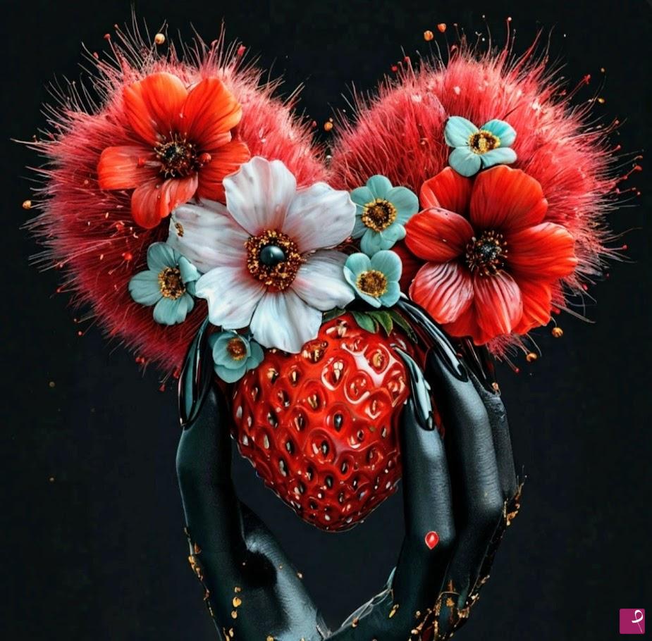 quadri in vendita online - Love heart