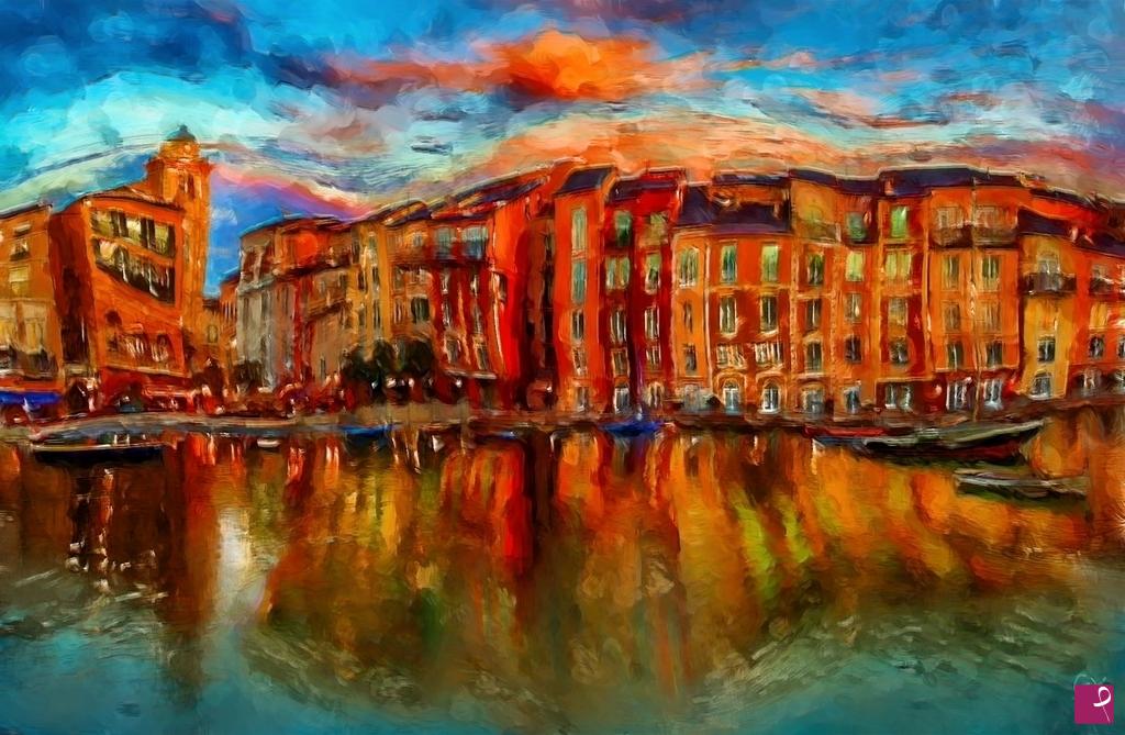 quadri in vendita online - Love in Portofino