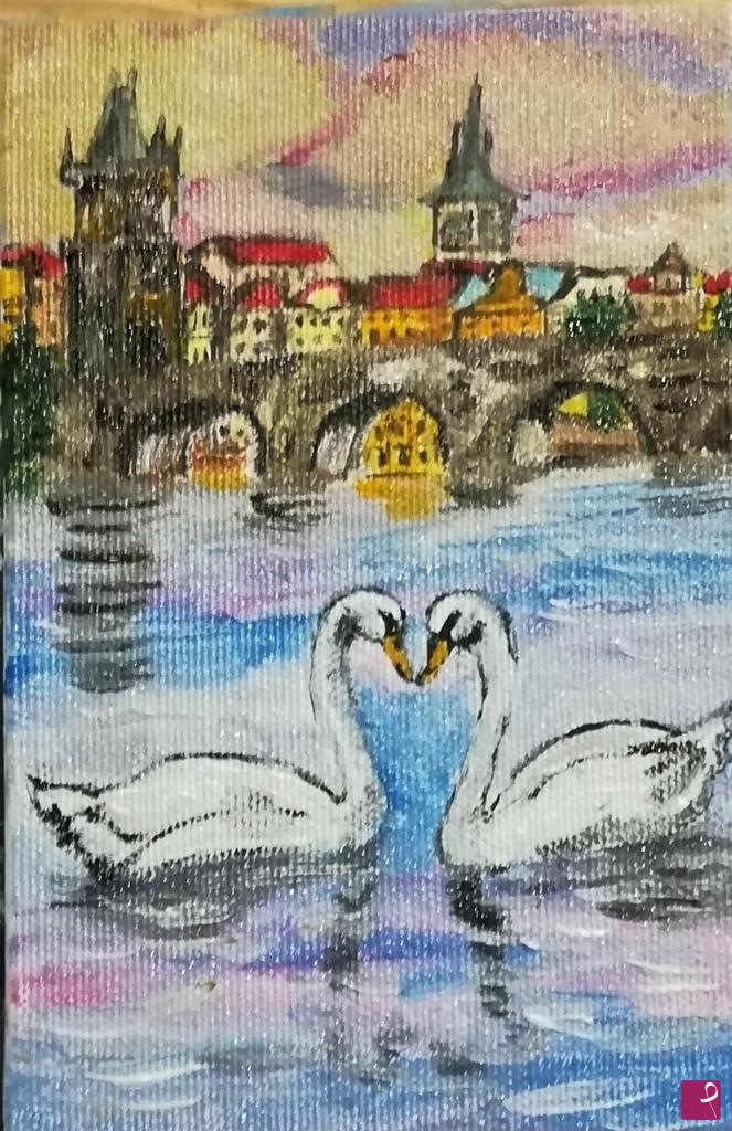 quadri in vendita online - Love in Praga 