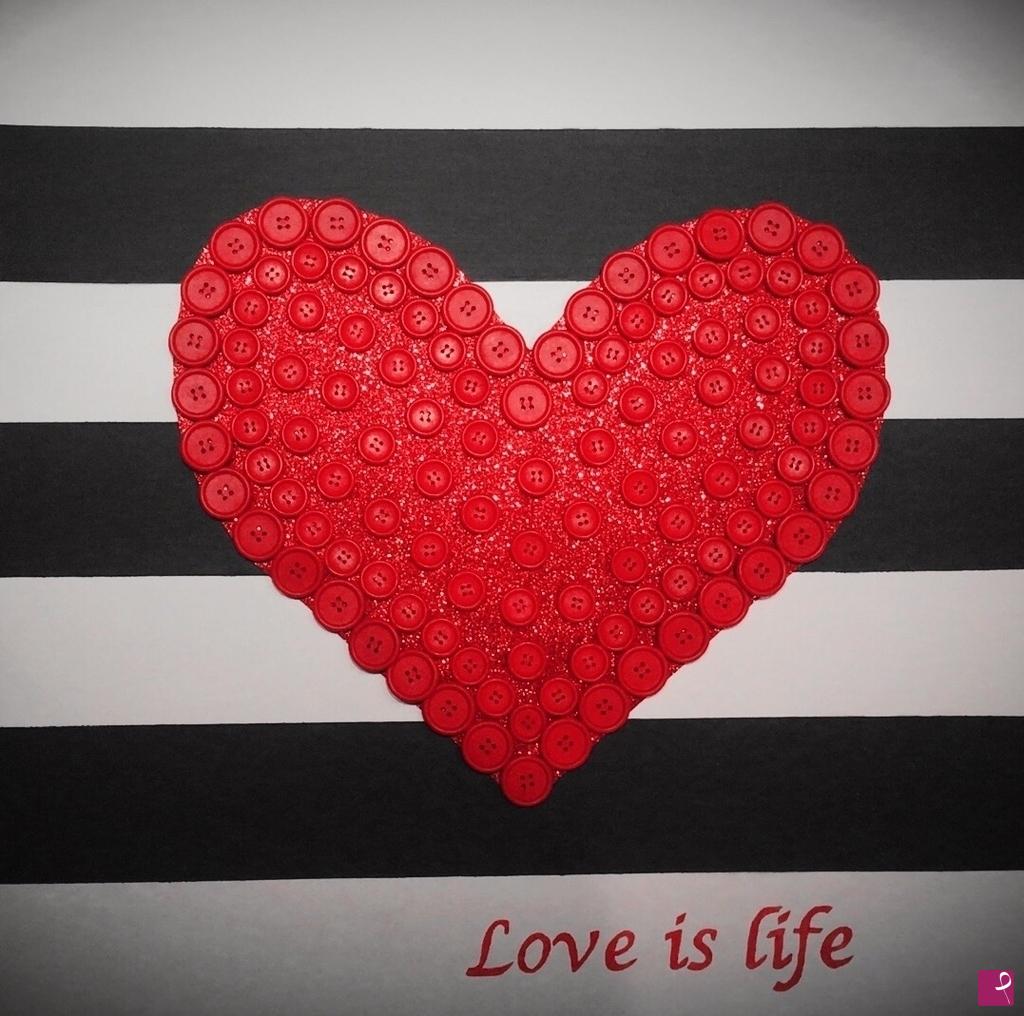 quadri in vendita online - Love is life