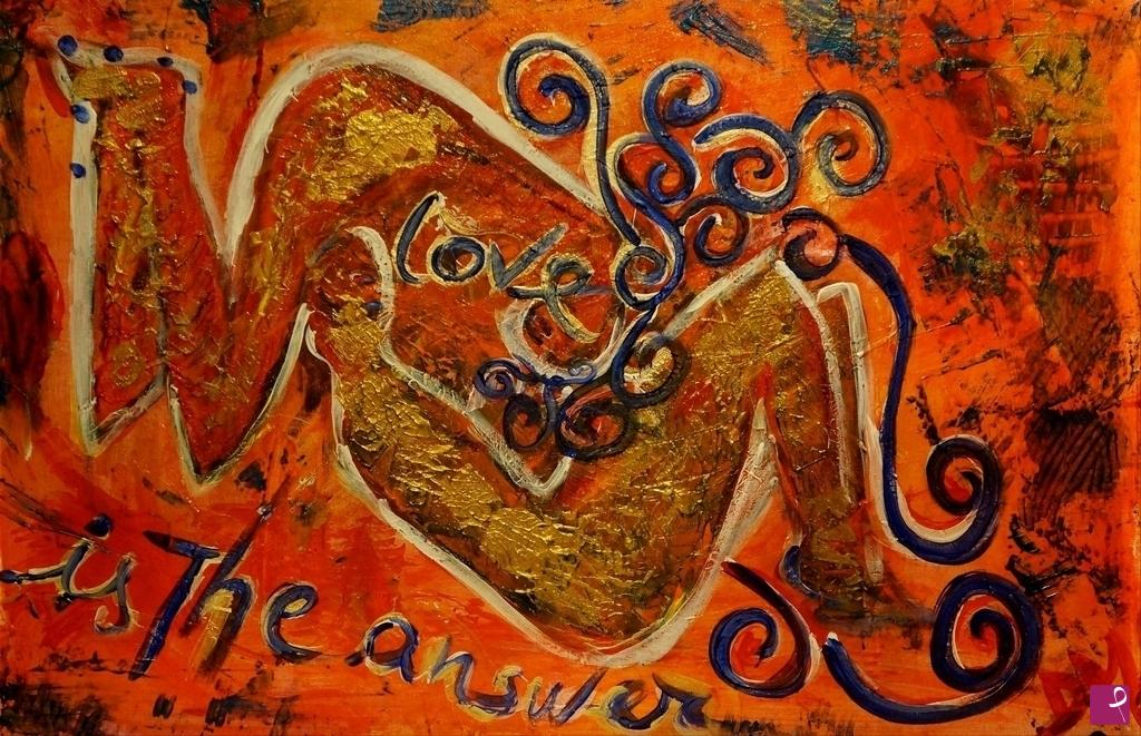 quadri in vendita online - love is the answer