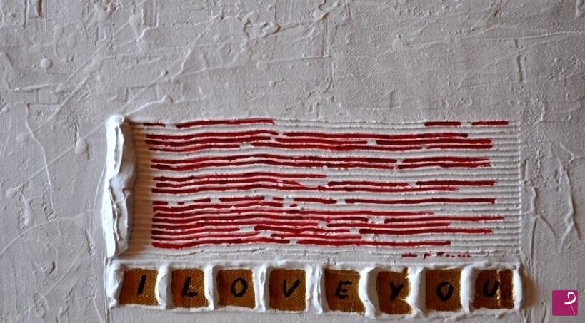 quadri in vendita online - Love Letter
