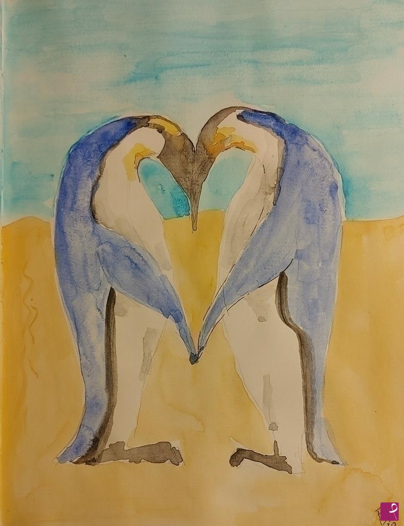quadri in vendita online - Love shape