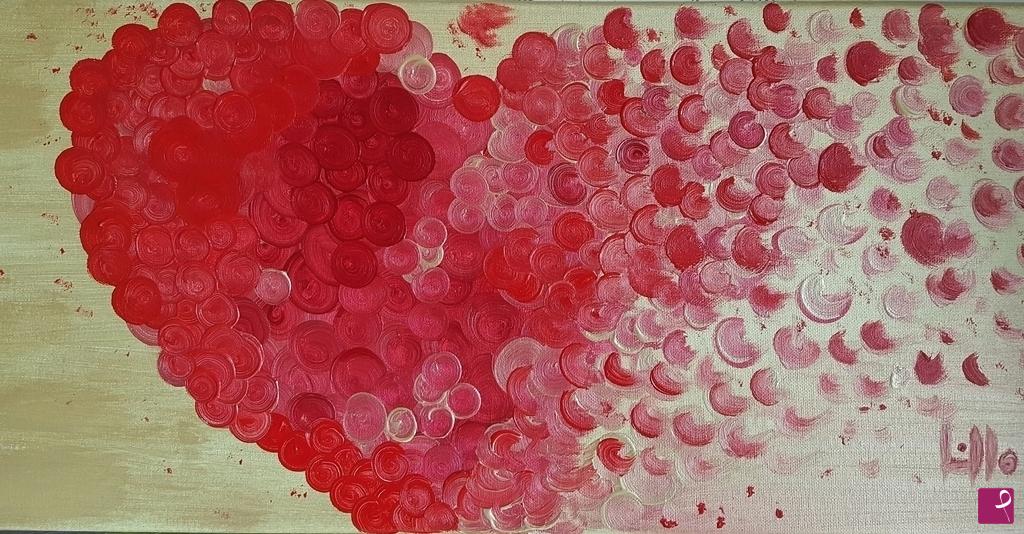 quadri in vendita online - Love under costruction