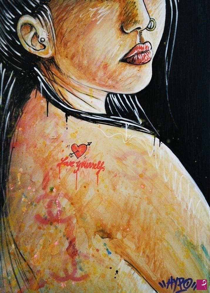 quadri in vendita online - Love yourself