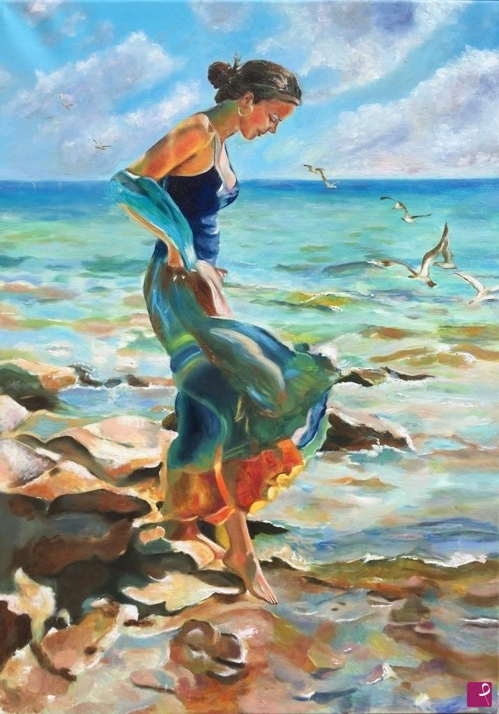 quadri in vendita online - Lovers of the Ocean 