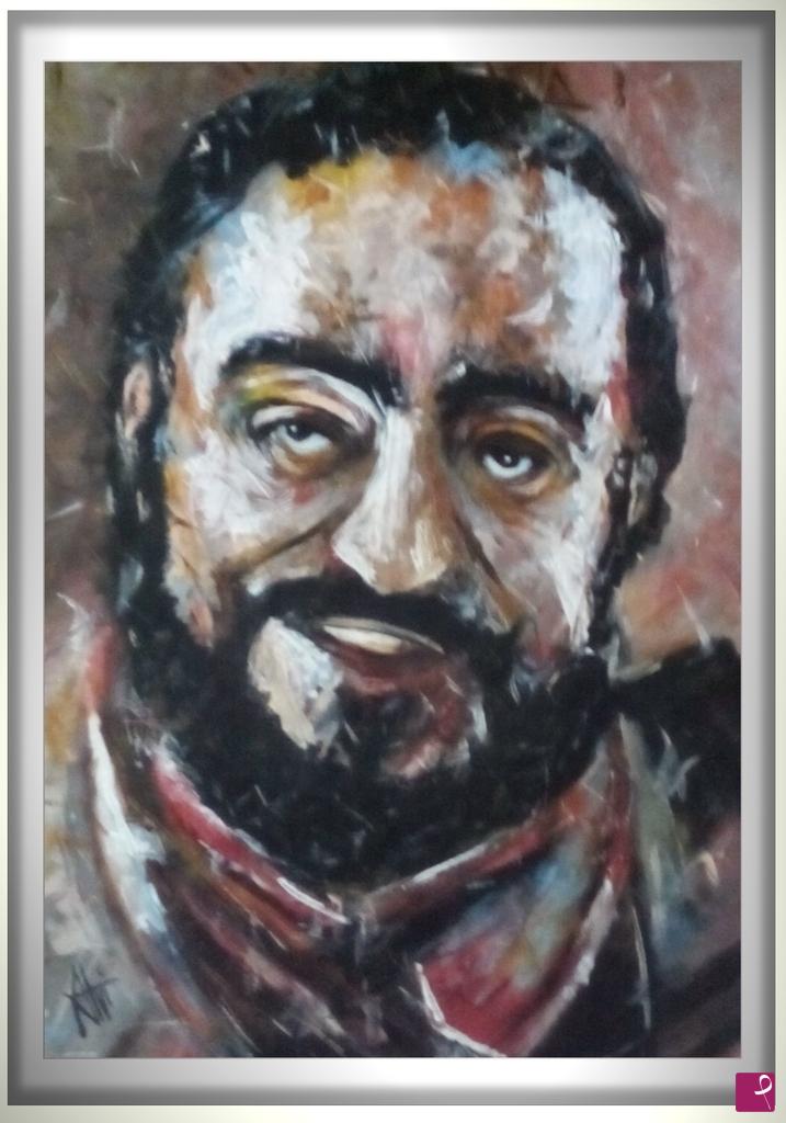 quadri in vendita online - L.Pavarotti
