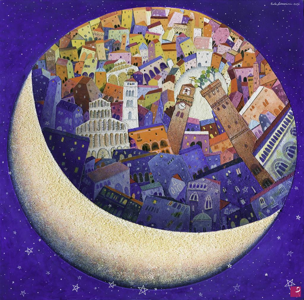 quadri in vendita online - Lucca carezze di luna