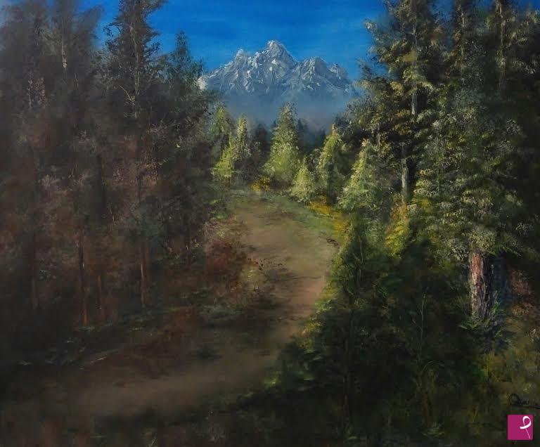 quadri in vendita online - LUCE DEL BOSCO