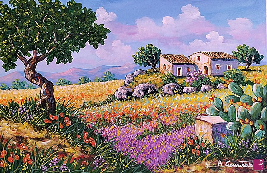 quadri in vendita online - Luce del sud - www.paesaggicammarata.it