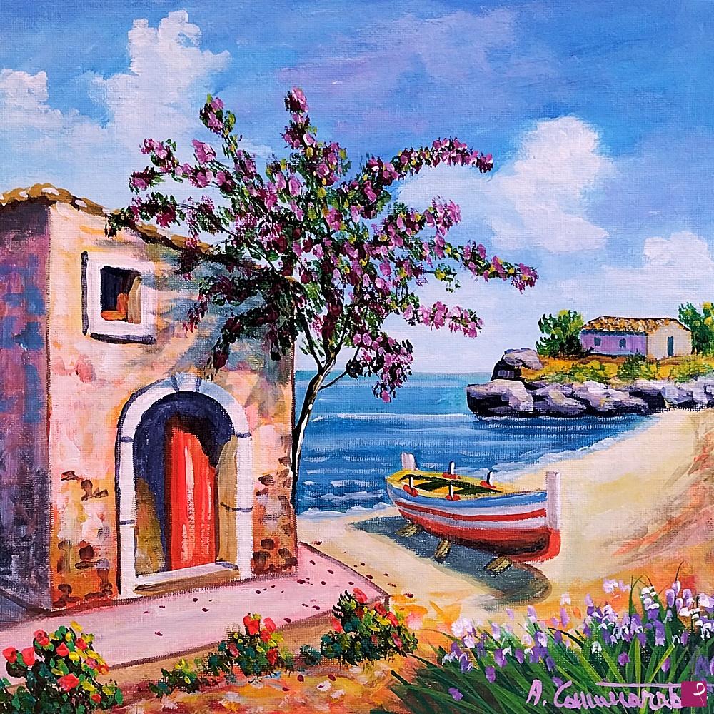 quadri in vendita online - Luce di primavera 