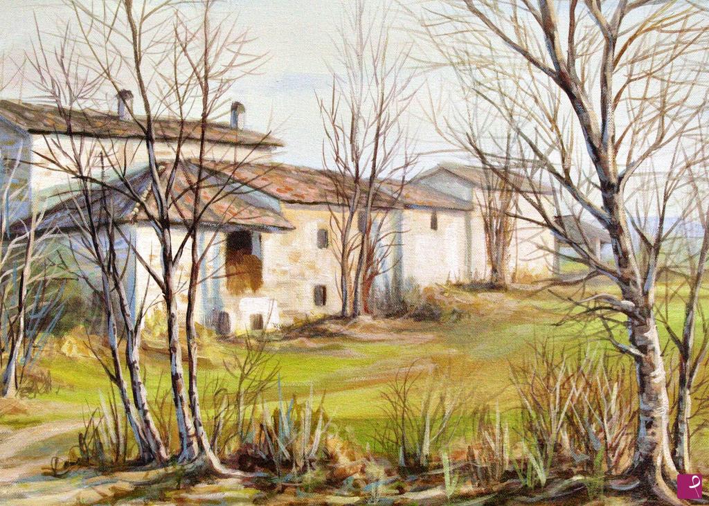 quadri in vendita online - LUCI D'AUTUNNO