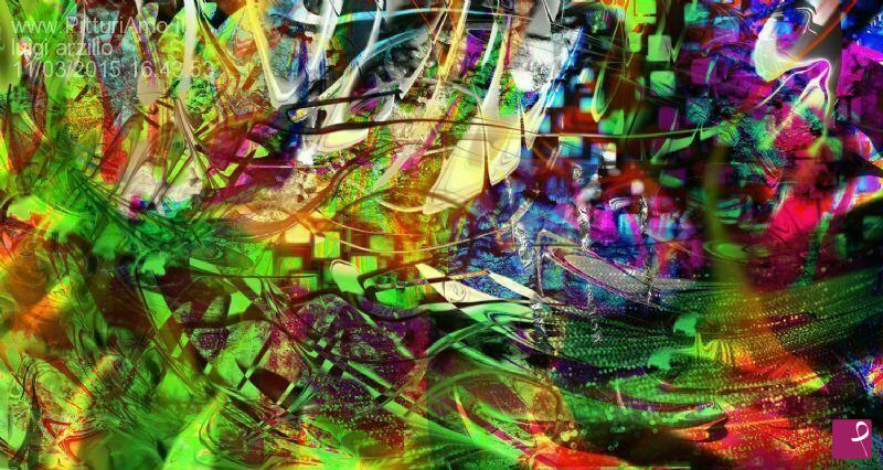 quadri in vendita online - luci energetiche