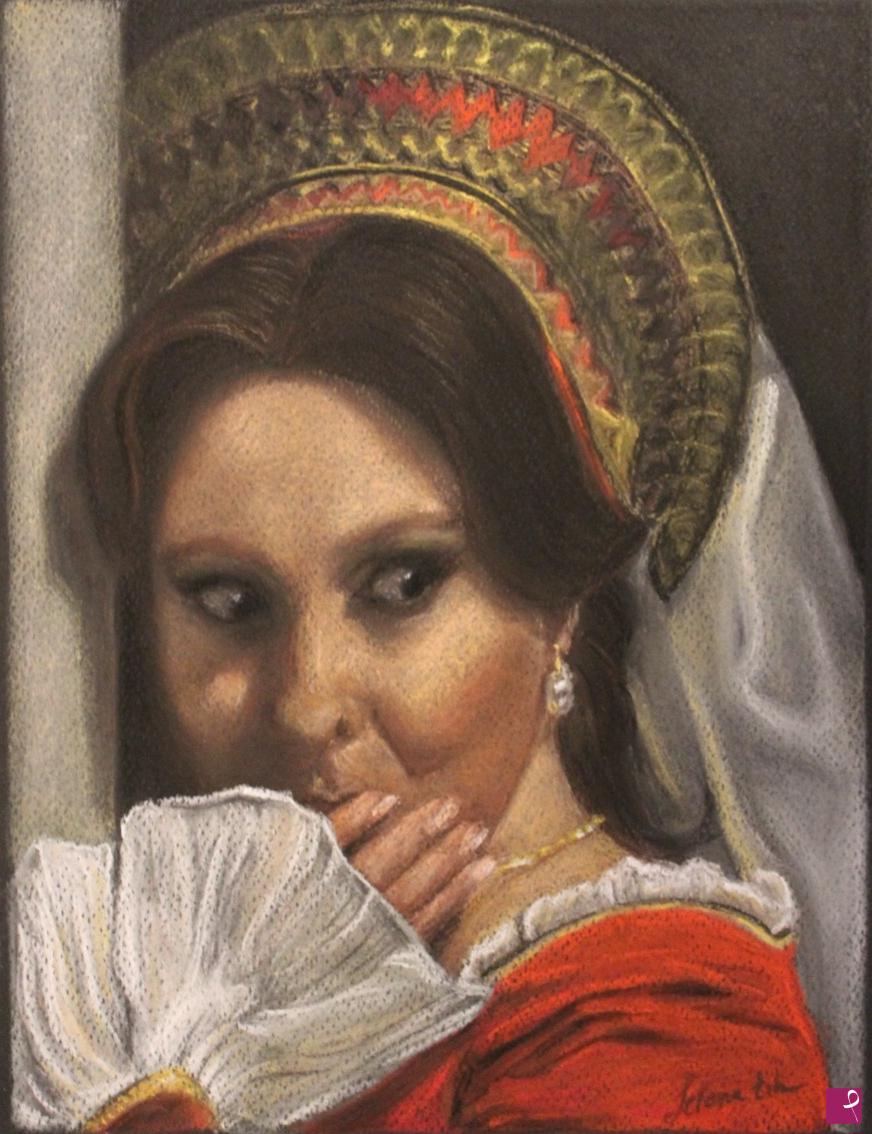 quadri in vendita online - Luciana Serra in Anna Bolena
