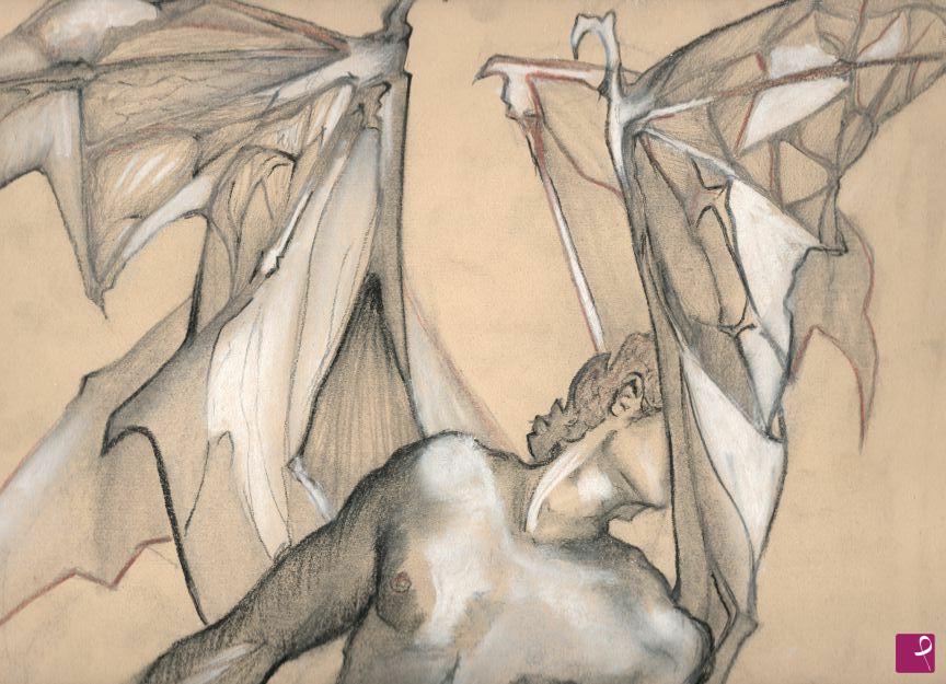 quadri in vendita online - LUCIFER