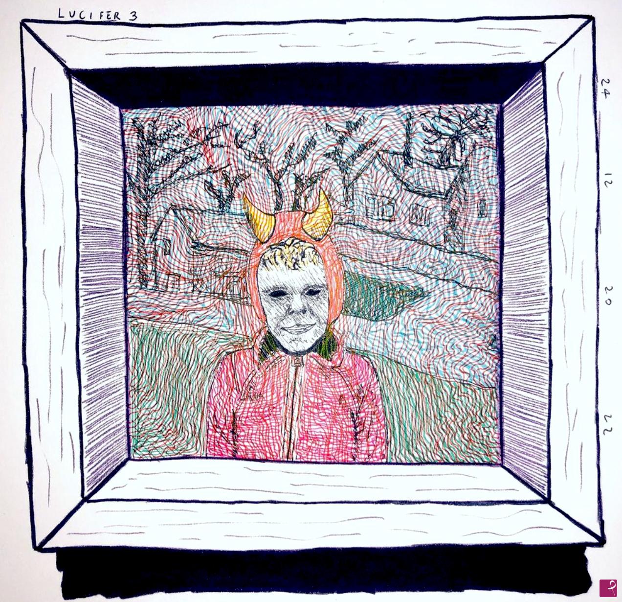quadri in vendita online - LUCIFER 3