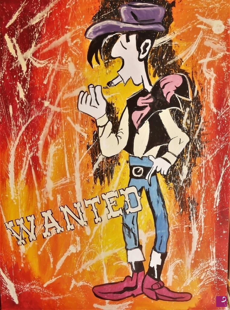 quadri in vendita online - Lucky Luke