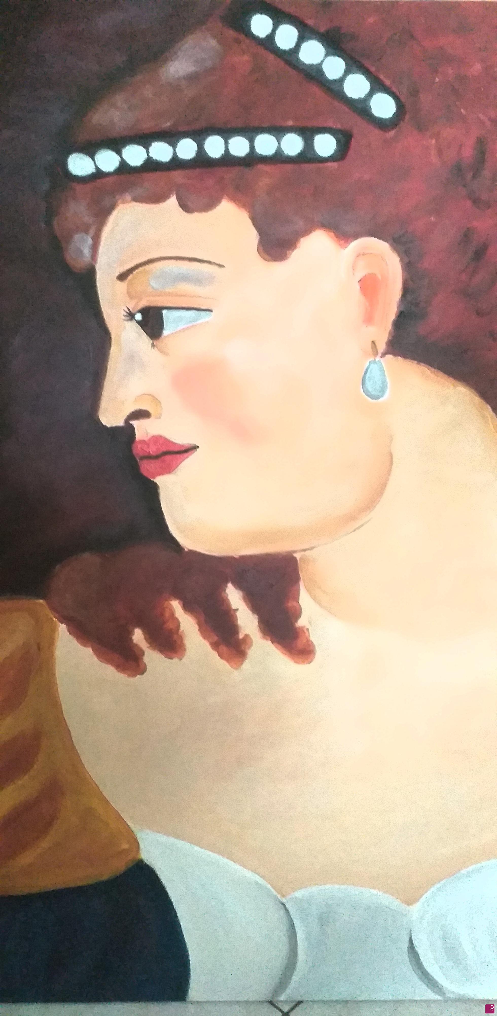 quadri in vendita online - Lucrezia o Cleopatra 
