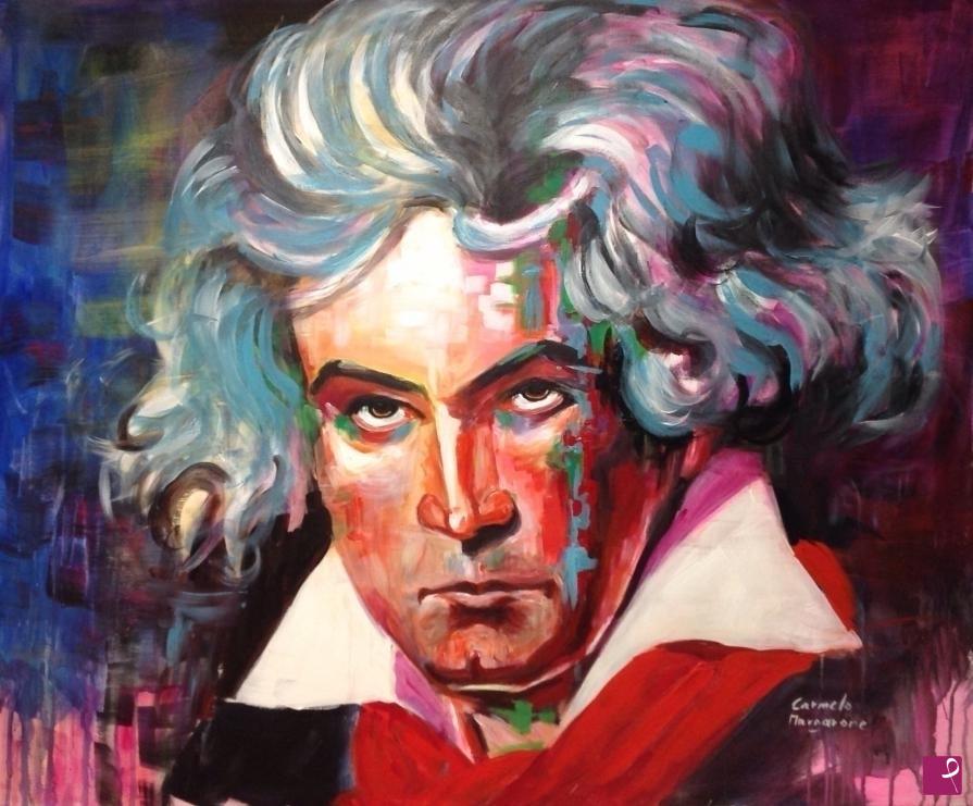 quadri in vendita online - Ludwig van Beethoven