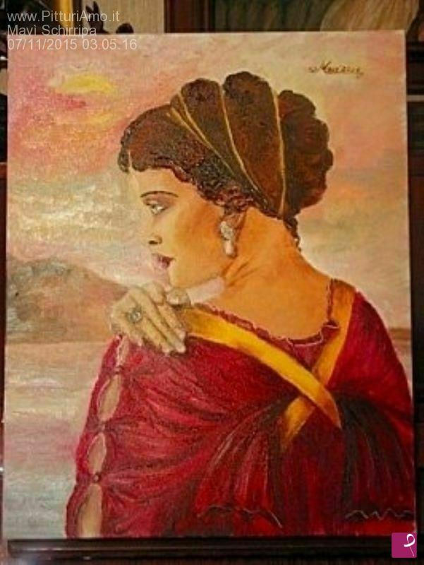 quadri in vendita online - L'ultima alba di Pompei