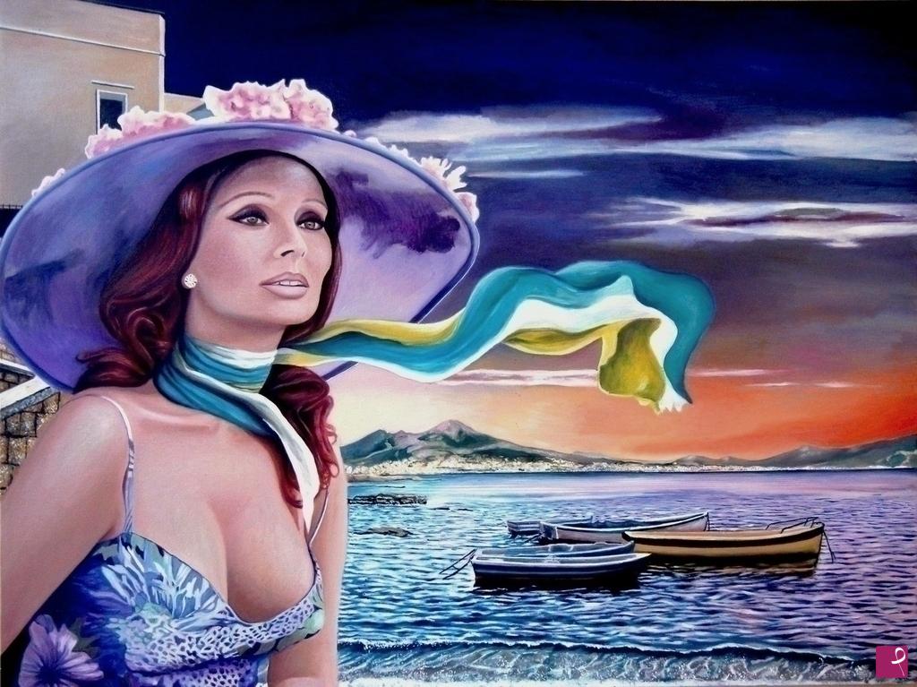 quadri in vendita online - L'ultima diva