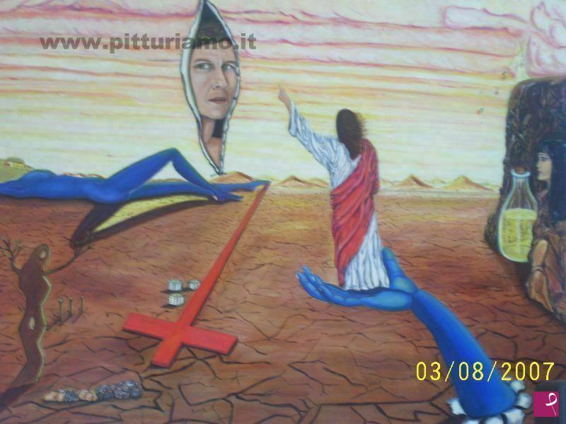quadri in vendita online - L'ULTIMA TENTAZIONE DI CRISTO
