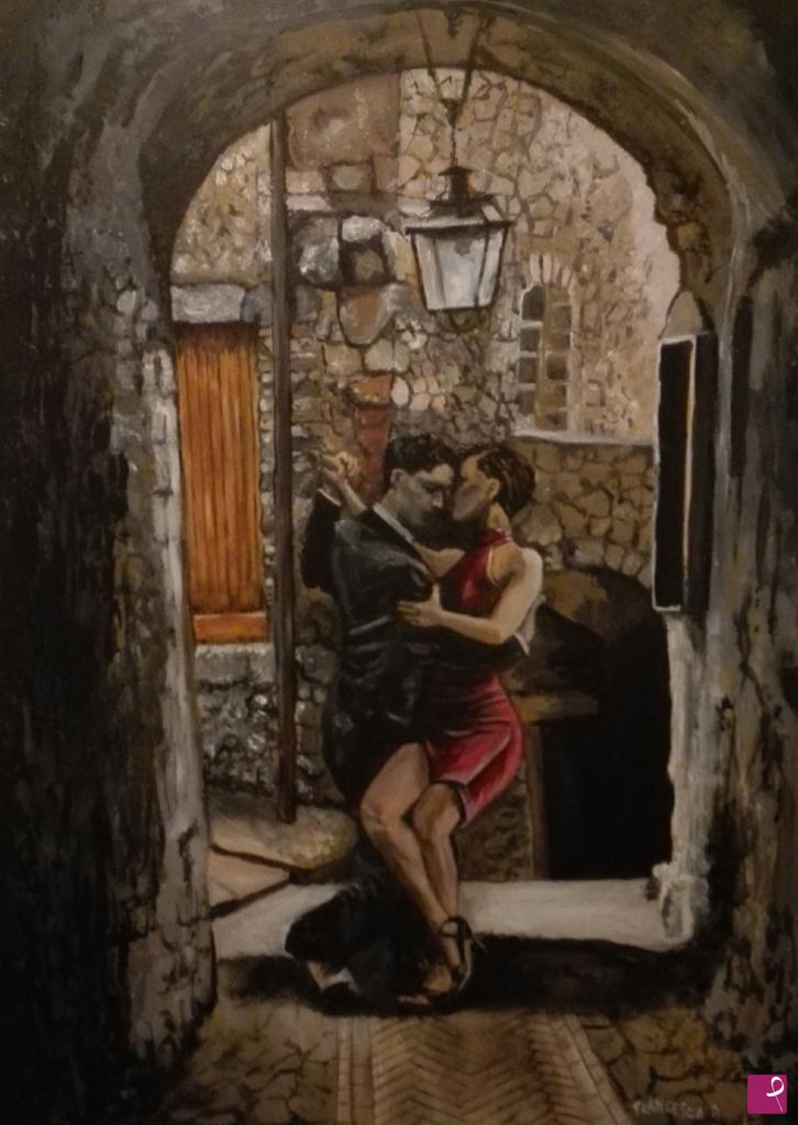 quadri in vendita online - L'ultimo tango a Tivegna