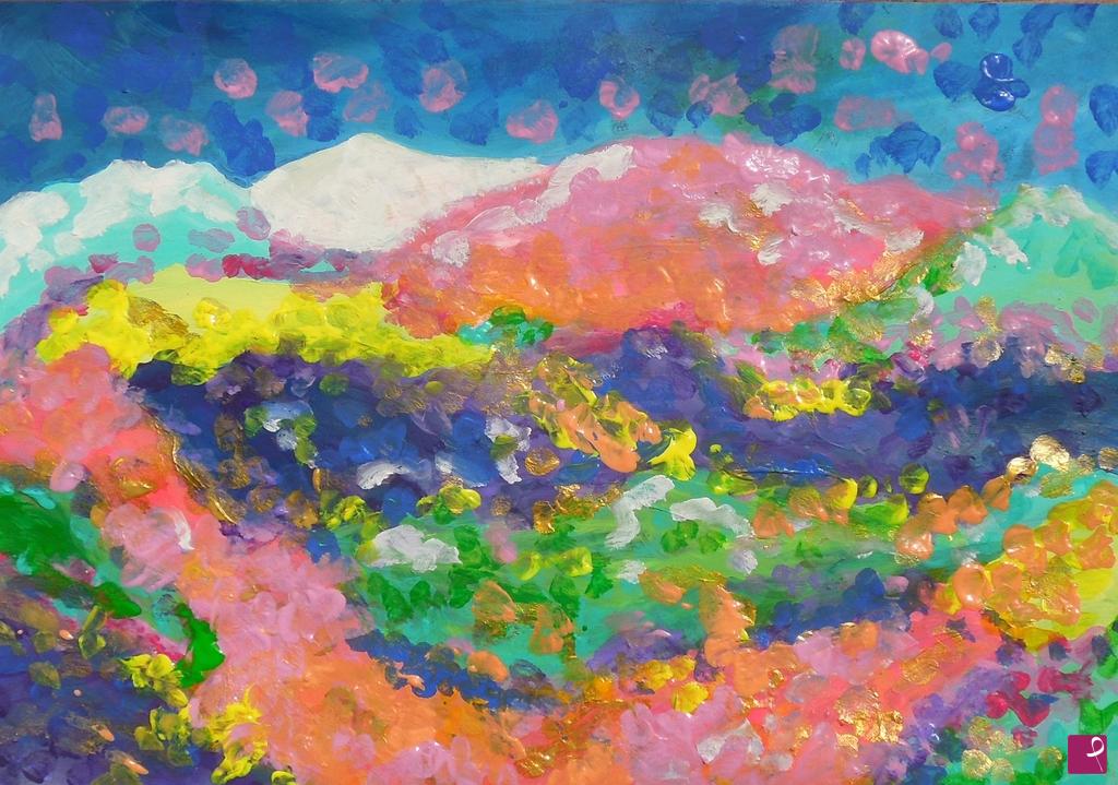 quadri in vendita online - Luminescent hills - 538