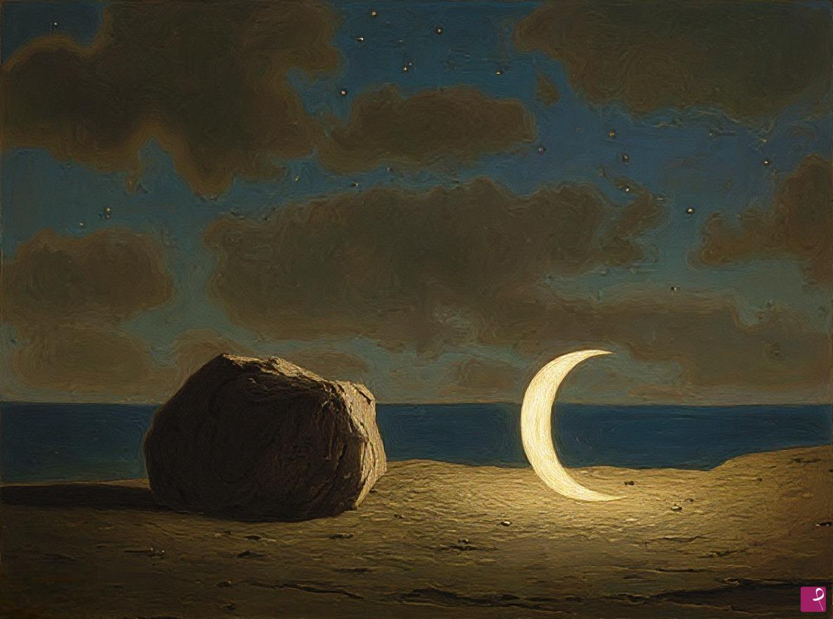 quadri in vendita online - luna