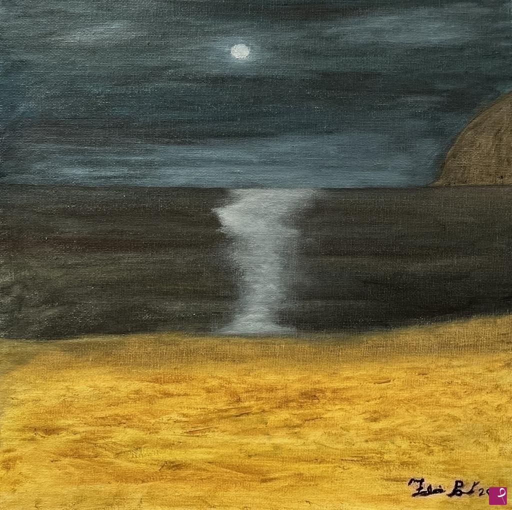 quadri in vendita online - Luna del mare
