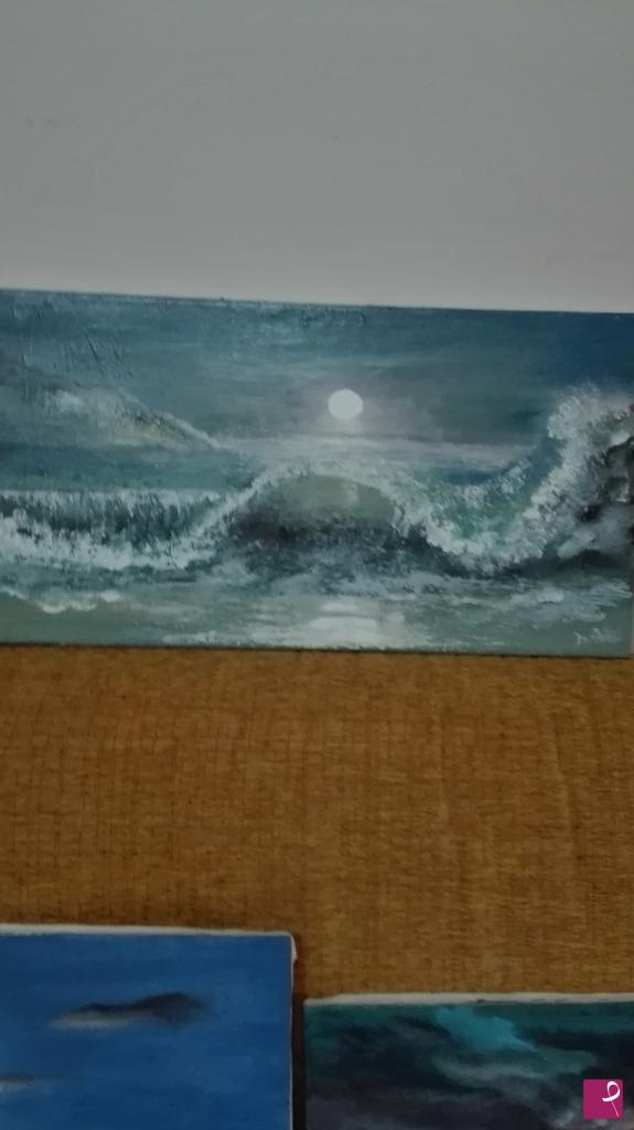 quadri in vendita online - Luna di mare