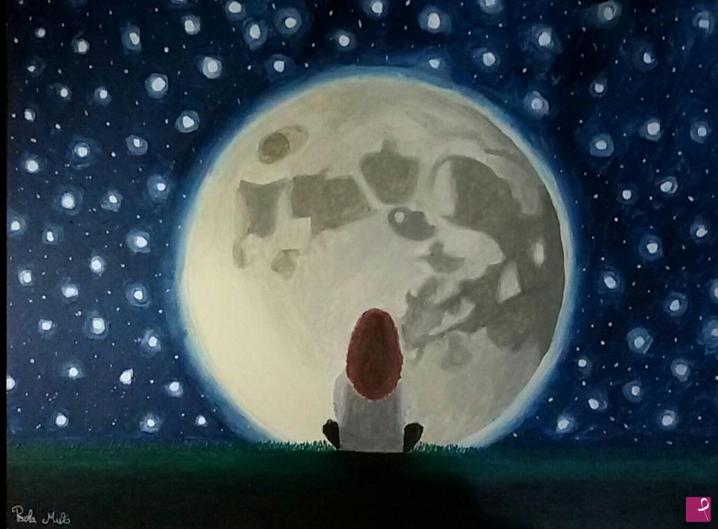 quadri in vendita online - Luna Piena
