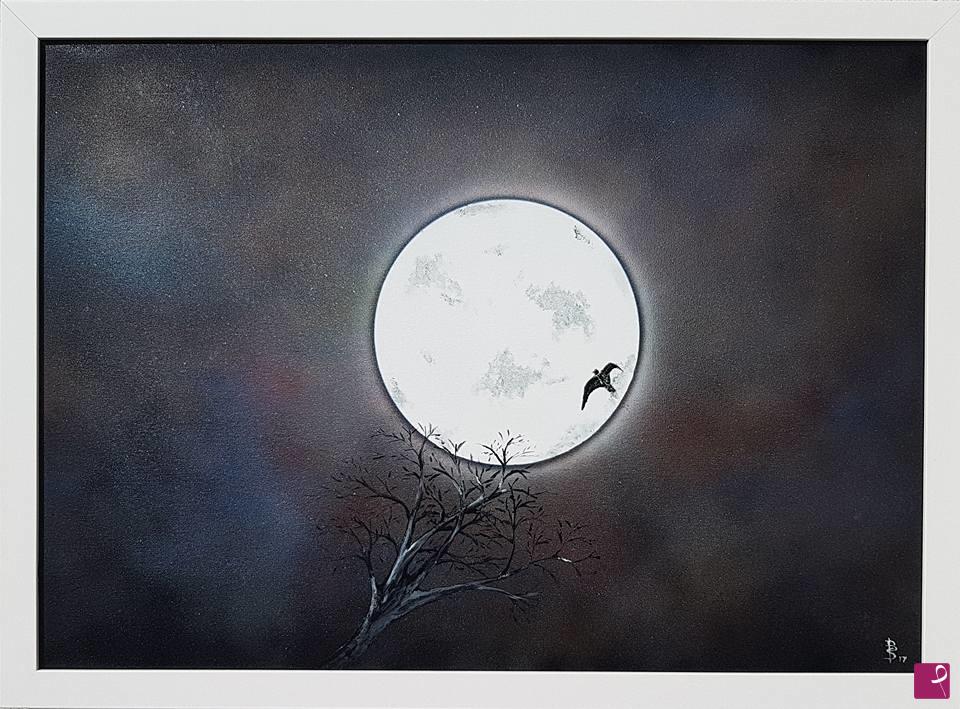 quadri in vendita online - Luna Piena