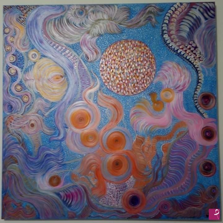quadri in vendita online - Luna poesia