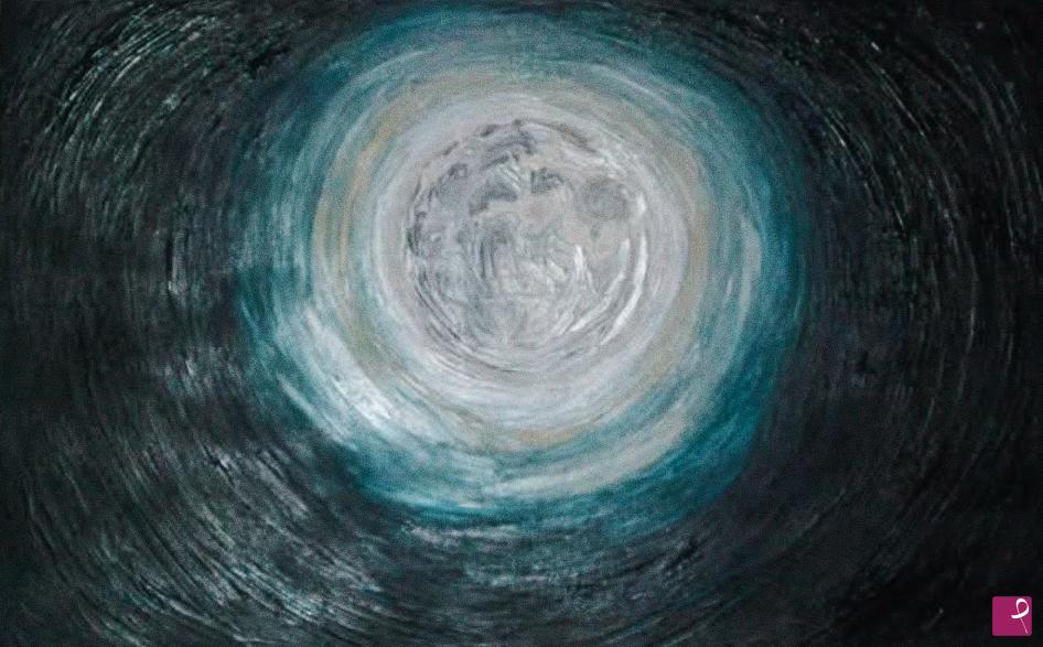 quadri in vendita online - Luna primordiale