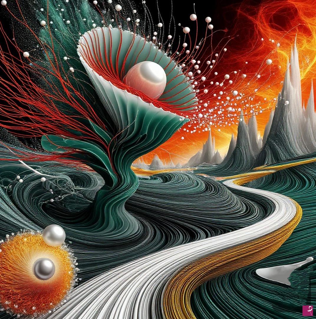 quadri in vendita online - Lunar landscape