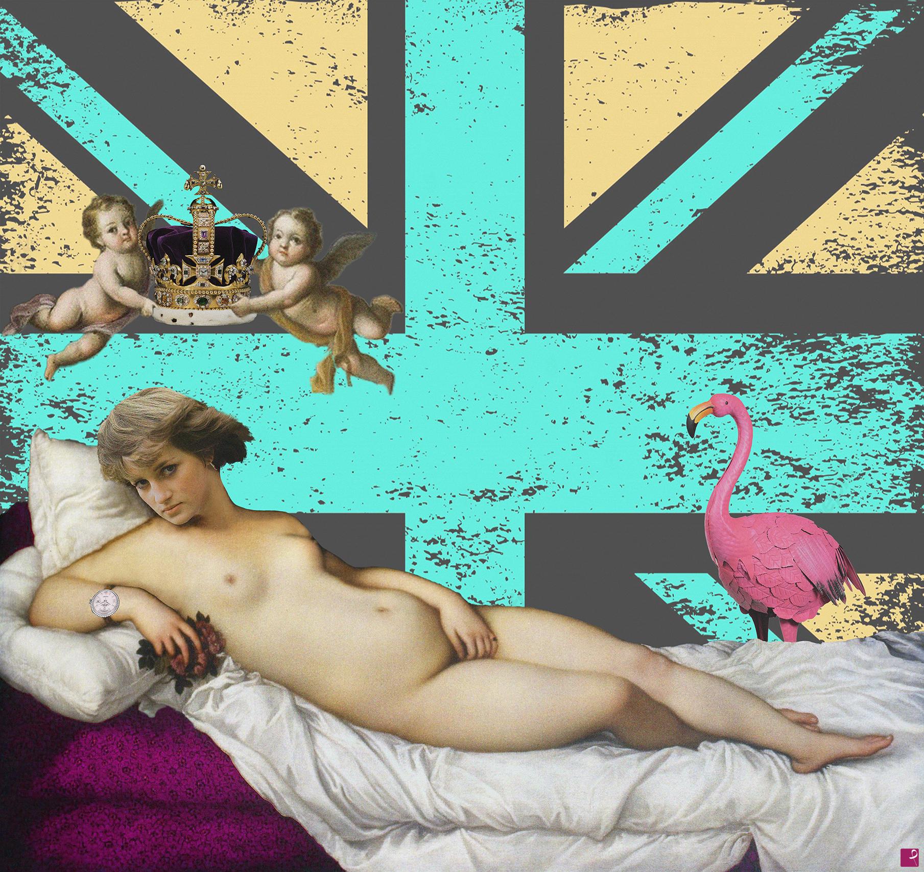 quadri in vendita online - L'Unica Regina - Lady Diana - Edizione Limitata a 100