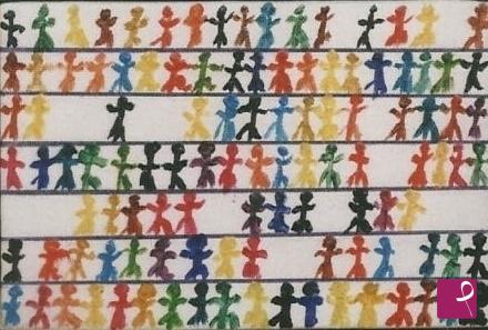 quadri in vendita online - L'UOMO IN MEZZO AGLI ALTRI